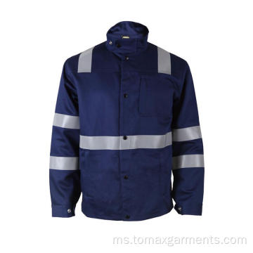 Jaket Kerja Retardan Flame Safety Visibility Tinggi